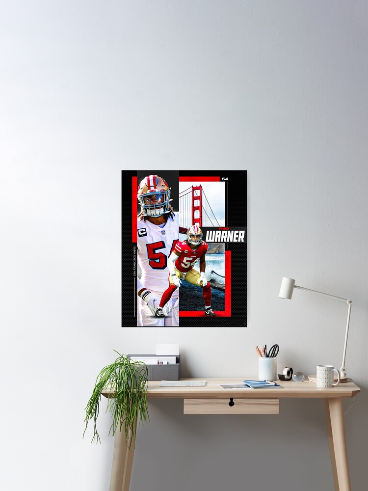 Fred Warner San Francisco 49ers wall art, Fred Warner Canvas, Fred Warner  San F