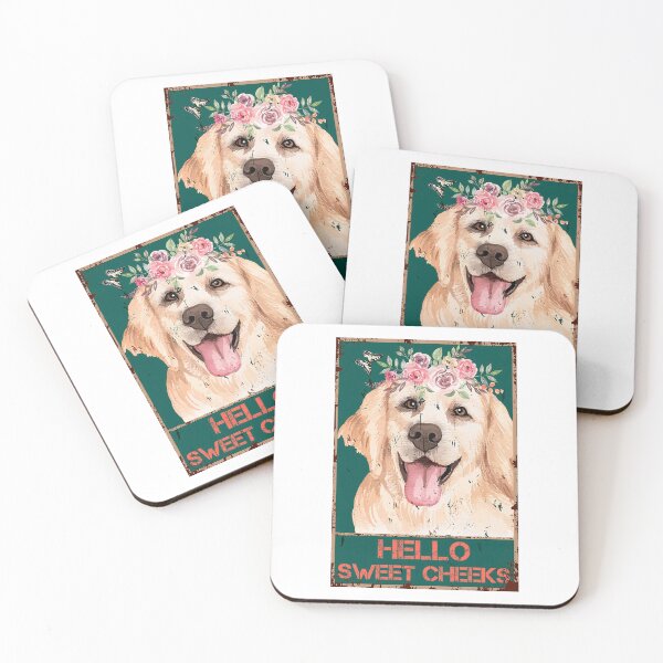 Item preview, The Vintage Why Hello Sweet Cheeks Have A Seat Dog designed and sold by Marilou Dann.