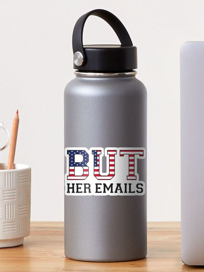 But Her Emails US Flag Essential T-Shirt for Sale by lalamagine