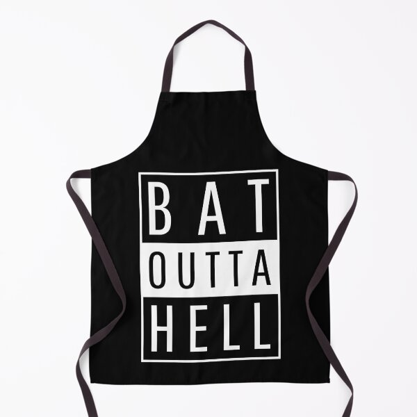 Item preview, Bat Outta Hell Funny Biker Graphic designed and sold by GO SHIRT-TEE.