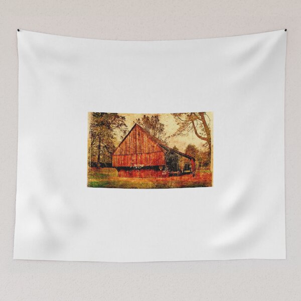 Item preview, Vintage barn in Shasta State Historic Park, Redding, California designed and sold by NickoPrints.