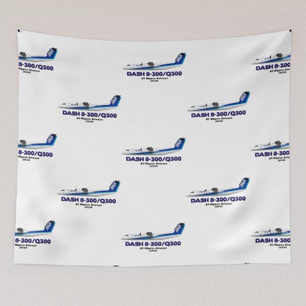 Item preview, DeHavilland Canada Dash 8-300Q300 - All Nippon Airways  designed and sold by anh33310.