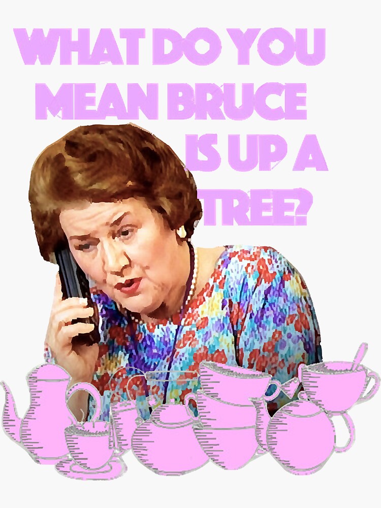 "Hyacinth Bucket " Sticker by d6q648CE Redbubble