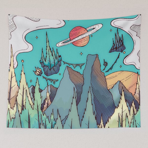 Item preview, A land of forests  designed and sold by Swadeillustrations.