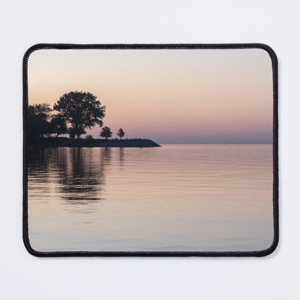Item preview, Lakeside Reverie - Pink Dawn on Lake Ontario in West End Toronto designed and sold by Georgia Mizuleva.