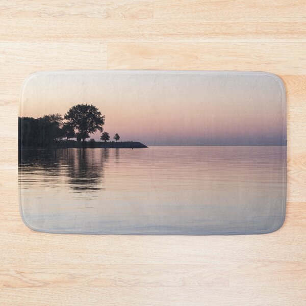 Item preview, Lakeside Reverie - Pink Dawn on Lake Ontario in West End Toronto designed and sold by Georgia Mizuleva.