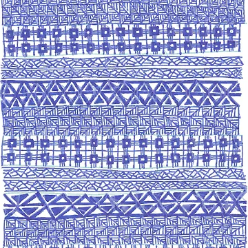 Artwork thumbnail, Blue Rows by ng4487