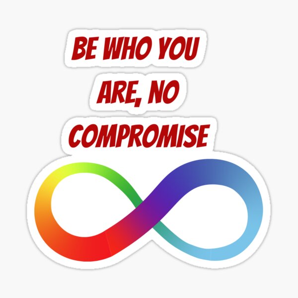 NO COMPROMISE ONLY FIGHT T-SHIRT' Sticker