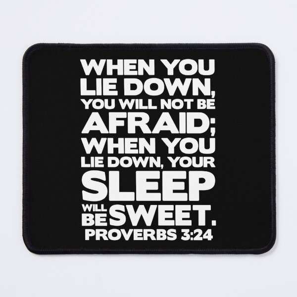 Item preview, Proverbs 3:24 Your Sleep Will Be Sweet designed and sold by plushism.