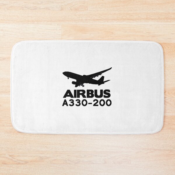 Item preview, Airbus A330-200 Silhouette Print (Black)  designed and sold by g129117.