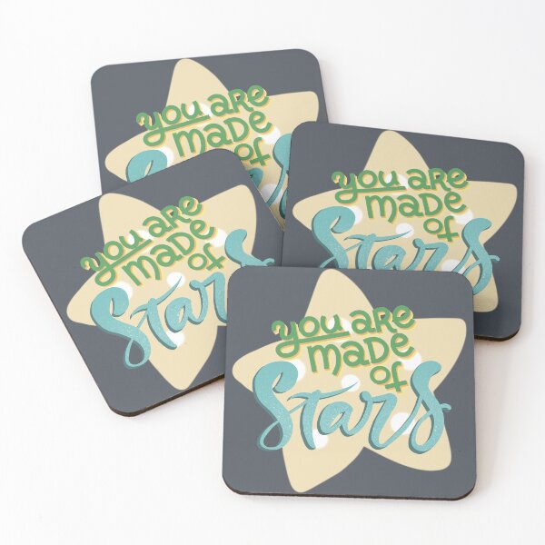 Item preview, You Are Made Of Stars Inspirational and Motivational Quote designed and sold by HarrysMomStudio.