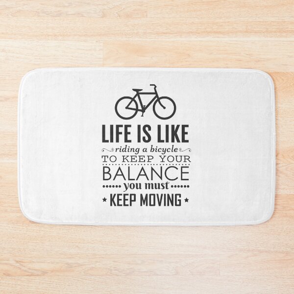 Item preview, Life is like riding a bicycle designed and sold by della95.