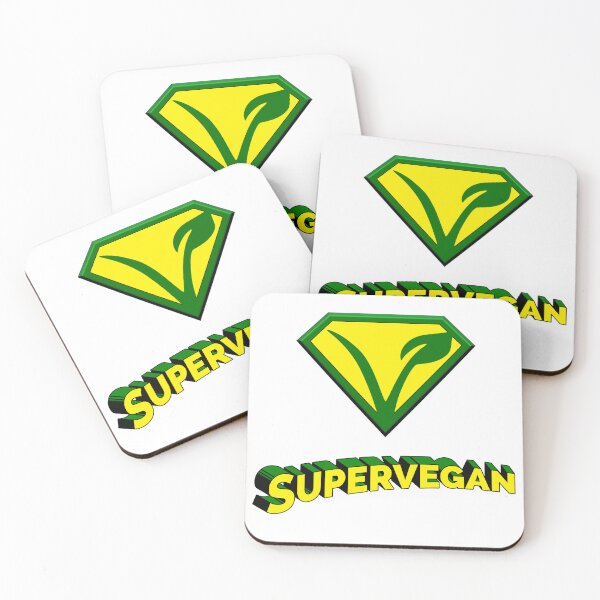 Item preview, Super Hero Logo For Vegans designed and sold by monica-mirt.