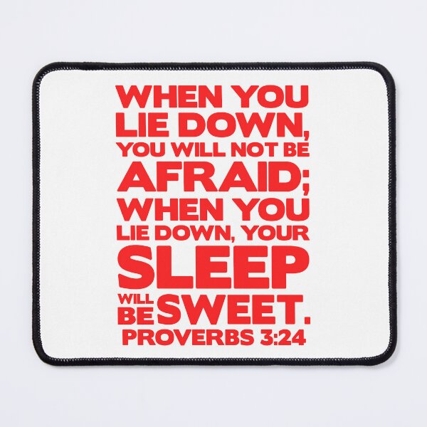 Item preview, Proverbs 3:24 Your Sleep Will Be Sweet designed and sold by plushism.