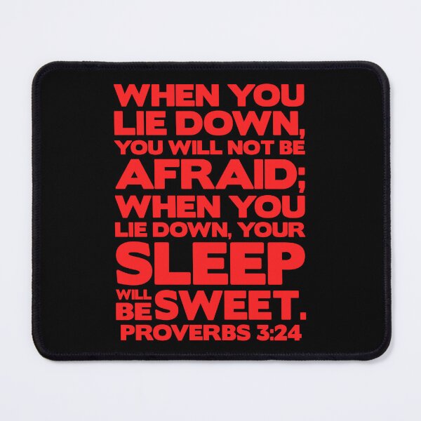 Item preview, Proverbs 3:24 Your Sleep Will Be Sweet designed and sold by plushism.