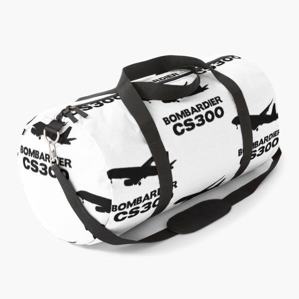 Item preview, Bombardier CS300 Silhouette Print (Black)  designed and sold by anh33310.