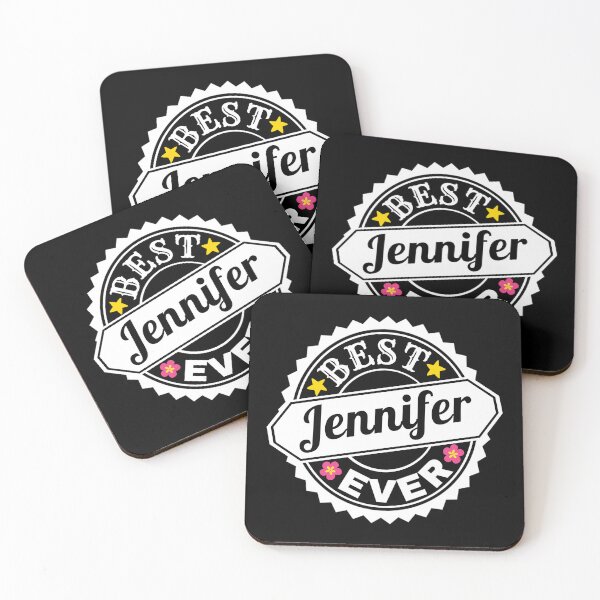 Item preview, Best Jennifer Ever - Custom Gifts For Jennifer  | Retro Black White Design designed and sold by Delandor.