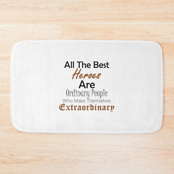 Item preview, Ordinary People Extraordinary Heroes Inspirational designed and sold by HienHoaUfcl.