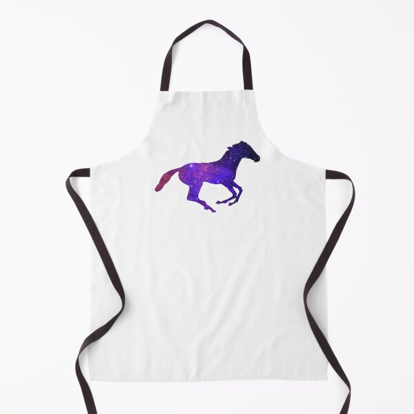 Item preview, Aesthetic Horse Shaped Purple Galaxy designed and sold by quinellie.
