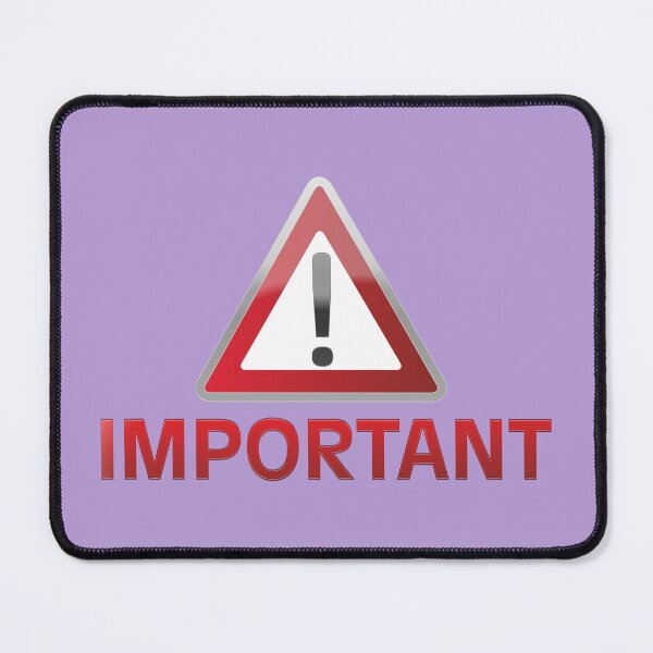 Item preview, IMPORTANT, PRINT DESIGN designed and sold by DegoPine Art Studio.