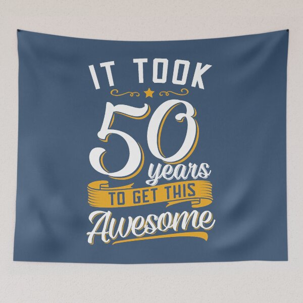 Item preview, Awesome 50th birthday tshirt and gift designed and sold by NasoBest.