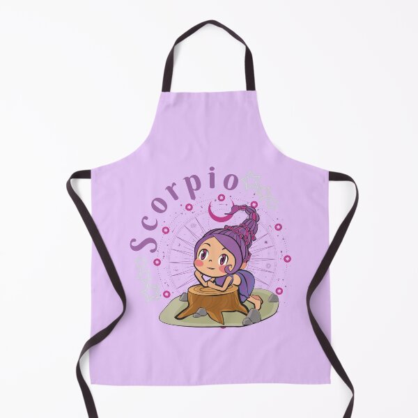 Item preview, Kawaii Zodiac Sign Scorpio Girl designed and sold by astroful.