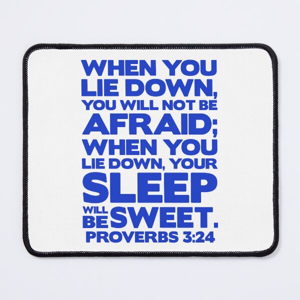 Item preview, Proverbs 3:24 Your Sleep Will Be Sweet designed and sold by plushism.