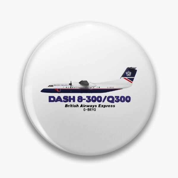 Item preview, DeHavilland Canada Dash 8-300Q300 - British Airways Express  designed and sold by anh33310.