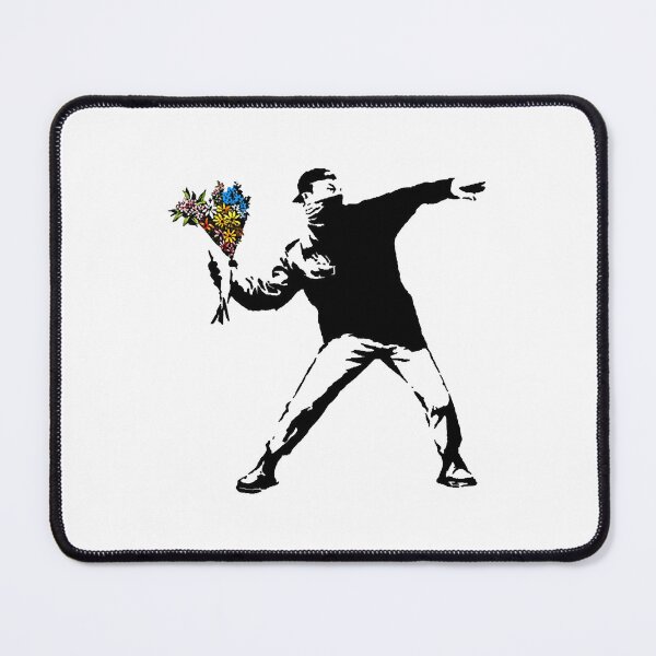 Item preview, Banksy Rage Flower Thrower designed and sold by NasoBest.