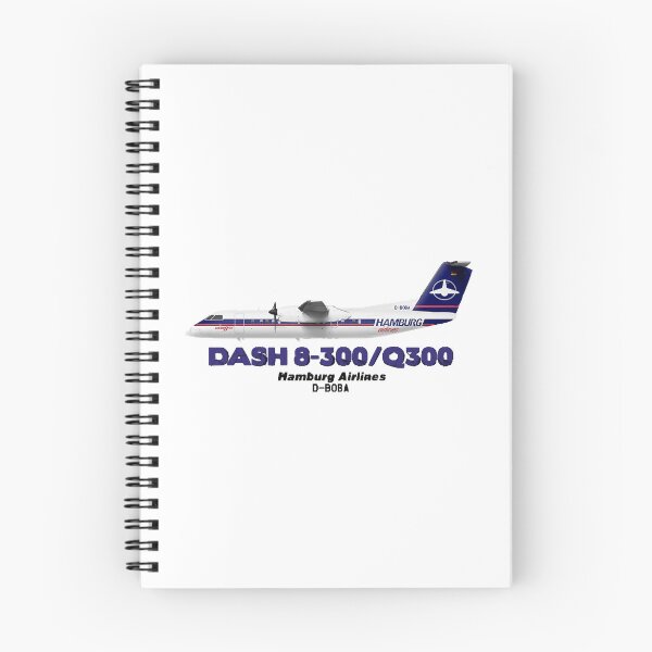 Item preview, DeHavilland Canada Dash 8-300Q300 - Hamburg Airlines  designed and sold by u3788.