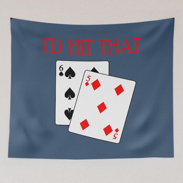 Item preview, Blackjack product - I'd Hit That - Gambling Themed designed and sold by NasoBest.