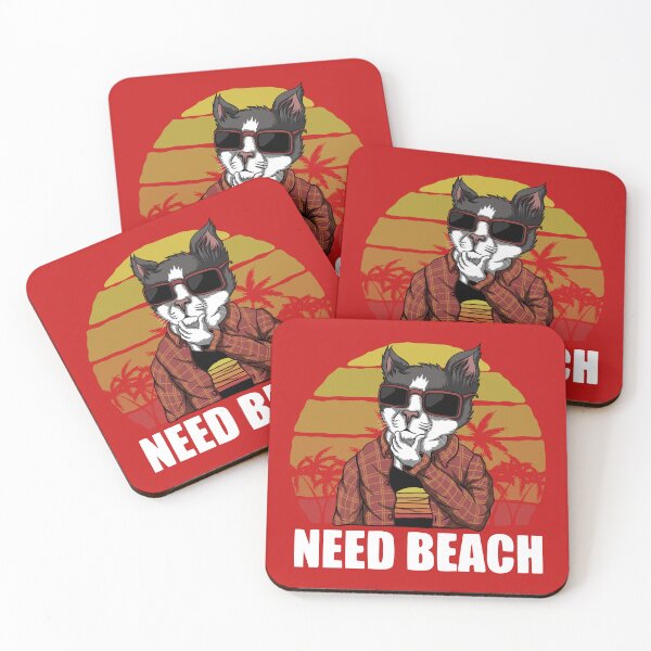 Item preview, Cat need a beach designed and sold by tranda90.
