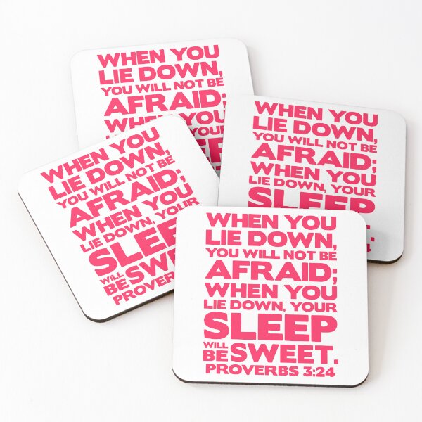 Item preview, Proverbs 3:24 Your Sleep Will Be Sweet designed and sold by plushism.
