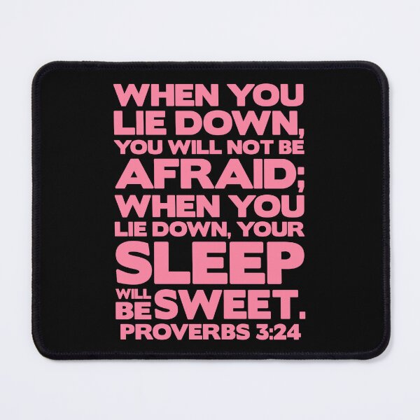 Item preview, Proverbs 3:24 Your Sleep Will Be Sweet designed and sold by plushism.