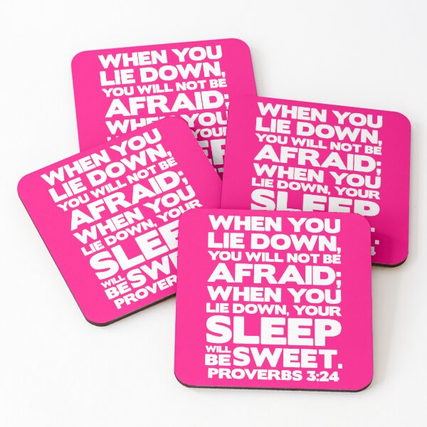 Item preview, Proverbs 3:24 Your Sleep Will Be Sweet designed and sold by plushism.