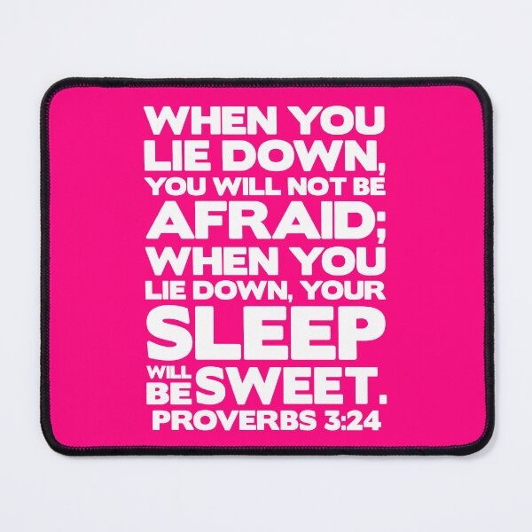 Item preview, Proverbs 3:24 Your Sleep Will Be Sweet designed and sold by plushism.