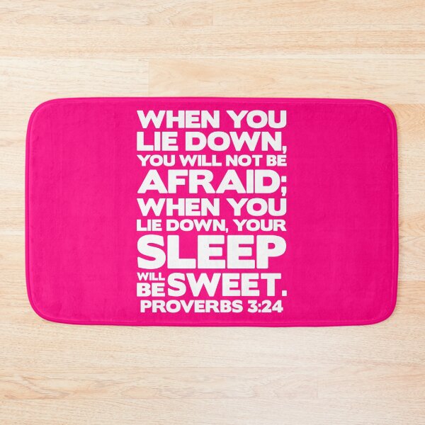 Item preview, Proverbs 3:24 Your Sleep Will Be Sweet designed and sold by plushism.