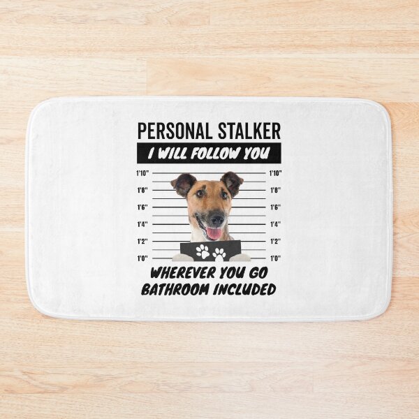 Item preview, Personal Stalker Dog – Smooth Fox Terrier designed and sold by More Cute Dogs.