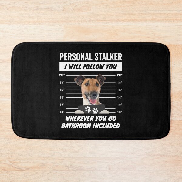 Item preview, Personal Stalker Dog – Smooth Fox Terrier designed and sold by More Cute Dogs.