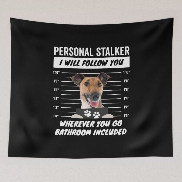 Item preview, Personal Stalker Dog – Smooth Fox Terrier designed and sold by More Cute Dogs.