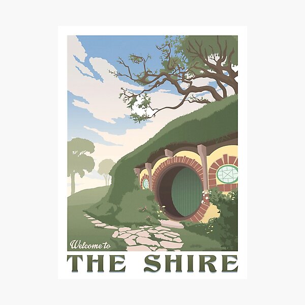 Welcome To Shire Photographic Print