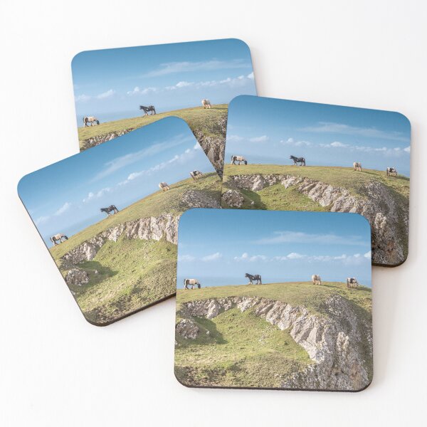Item preview, Rhossili Bay Horses designed and sold by Dave Hare Photography.