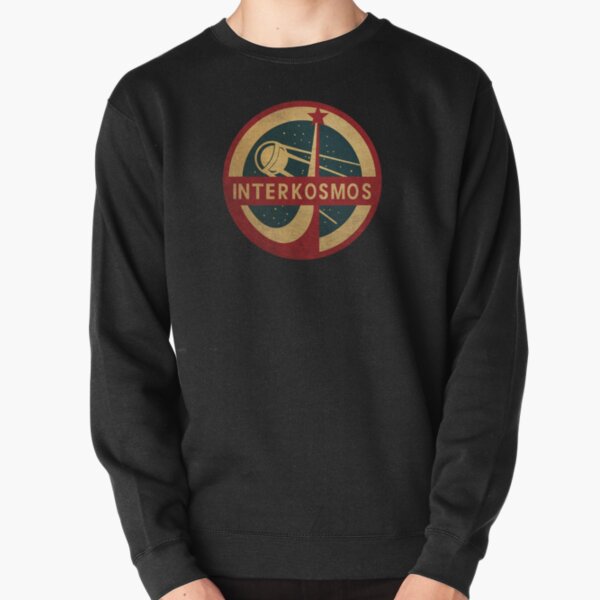 Vintage Interkosmos space program Sputnik Satellite Pullover Sweatshirt