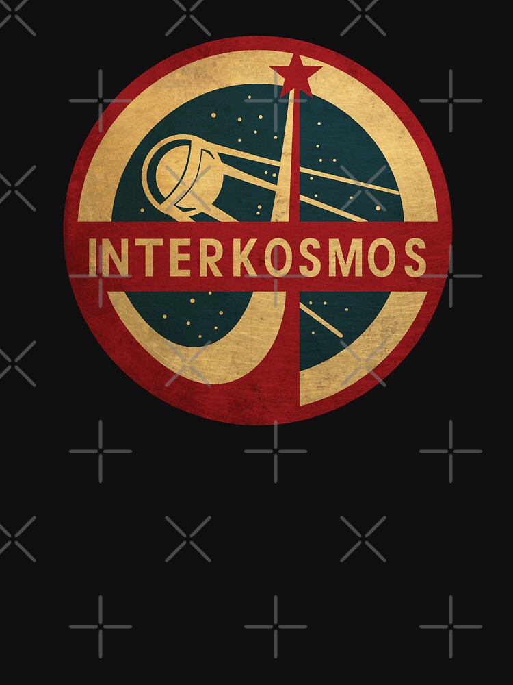 Vintage Interkosmos space program Sputnik Satellite by Beltschazar