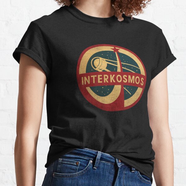 Vintage Interkosmos Raumfahrtprogramm Sputnik Satellite Classic T-Shirt