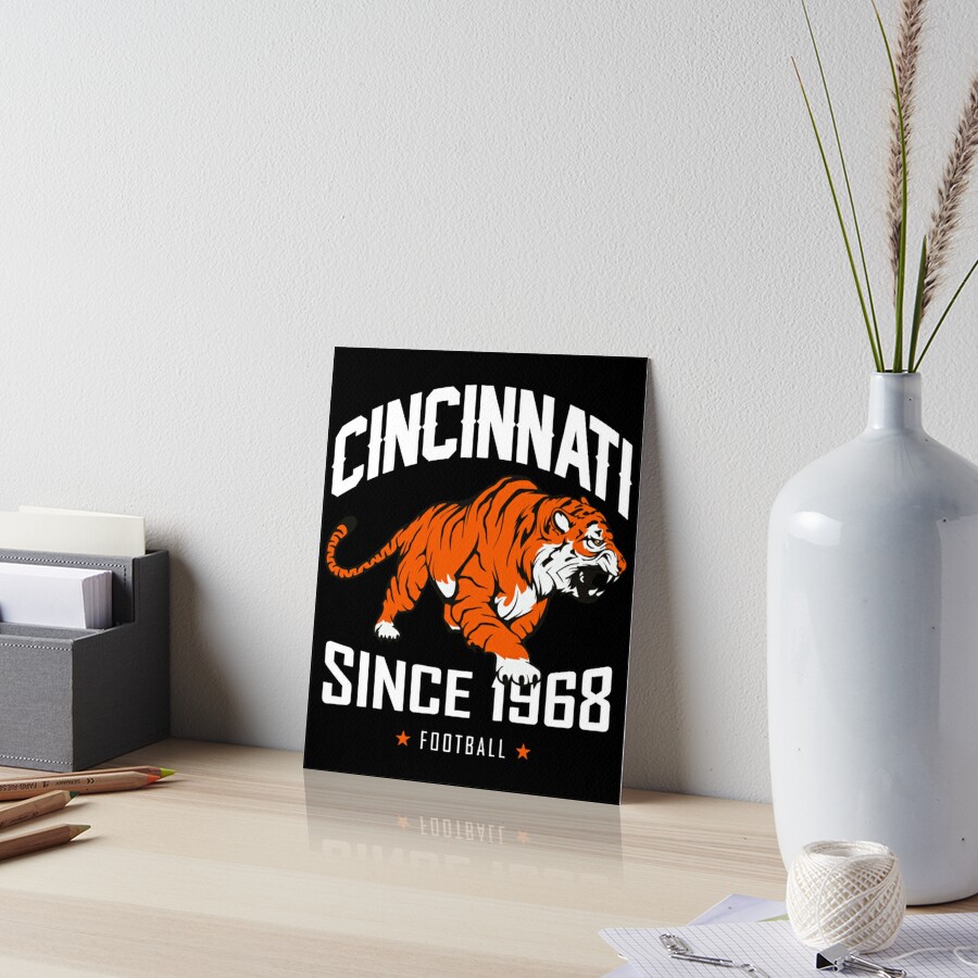 Cincinnati Bengals NFL Helmet Logo Photo - 8 x 10