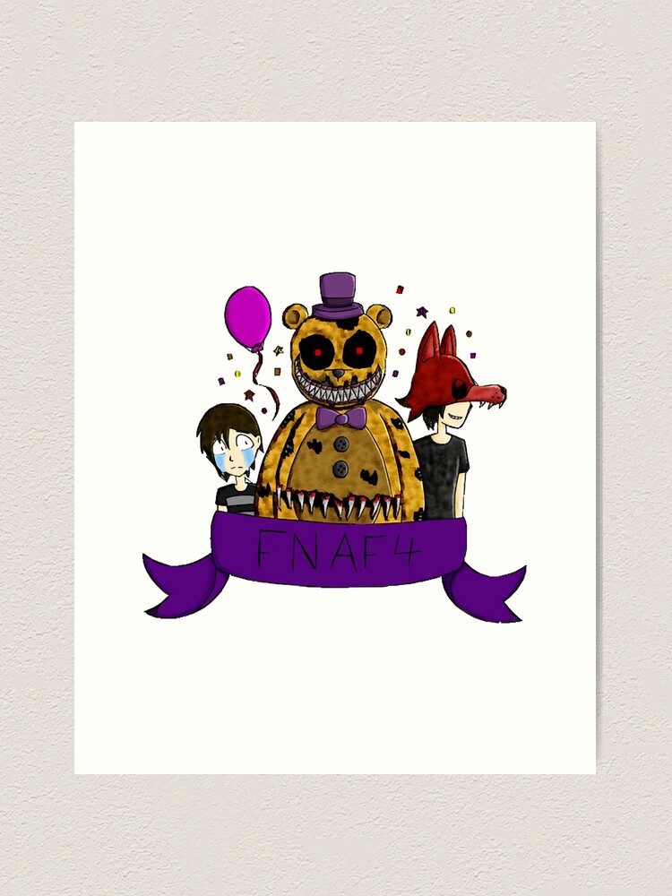 FNAF 4 Photographic Print for Sale by Be Your Self