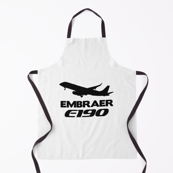 Item preview, Embraer E190 Silhouette Print (Black)  designed and sold by anh6903.