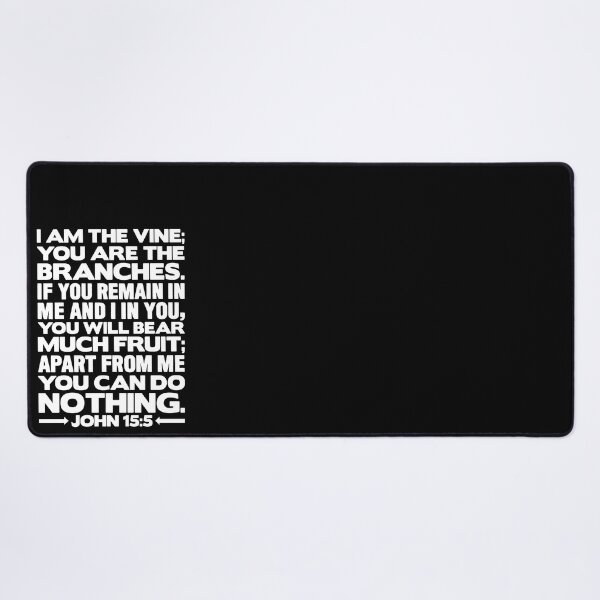 Item preview, John 15:5 I Am The Vine designed and sold by plushism.
