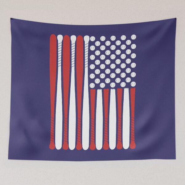Item preview, America Baseball Flag USA Design designed and sold by HasietYabom.
